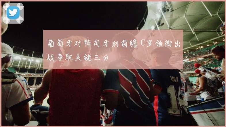 葡萄牙对阵匈牙利前瞻 C罗领衔出战争取关键三分
